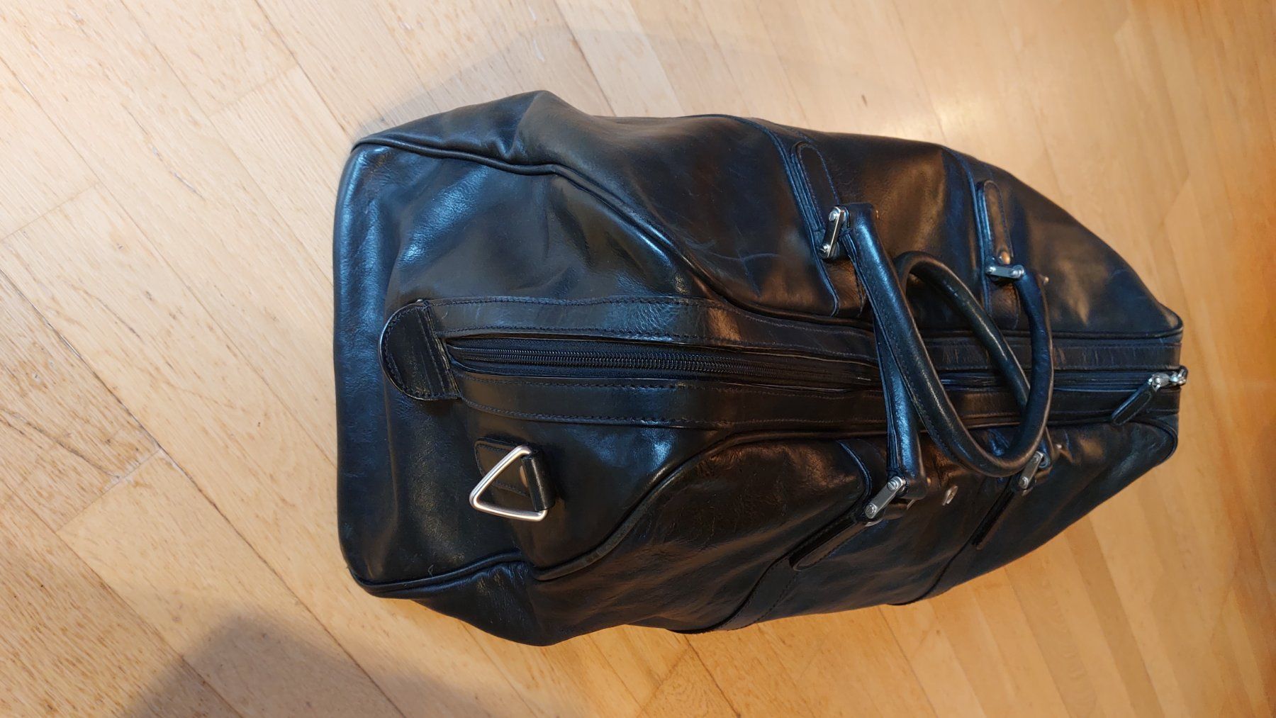 Aigner Borse: Weekender Aigner Munich Ledertasche Vintage – Usato da Oberdiessbach venduto da wasserfreak 9