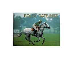 Rolex Datejust Vintage Manual/ Booklet /Livret Instruct 1990