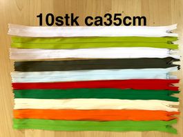 Reissverschlüsse   10 Stk 30 cm  (35)   nahtverdeckt!!!  TOP