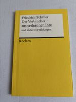 Schiller: Der Verbrecher aus verlorener Ehre, Reclam