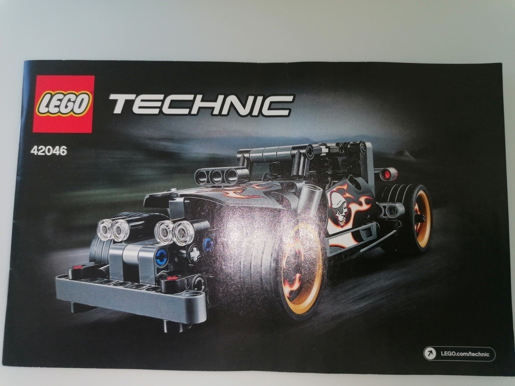 Lego Baukästen: Guter Zust: LEGO TECHNIC 42046 - Fluchtfahrzeug PULL BACK – Gebraucht aus Uster von Smilla07 1