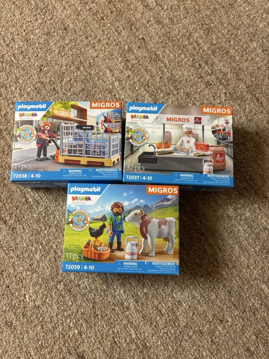 Playmobil Spielzeuge: Playmobil Migros Mania – Neu (gemäss Beschreibung) aus Oberägeri von Marvin-25