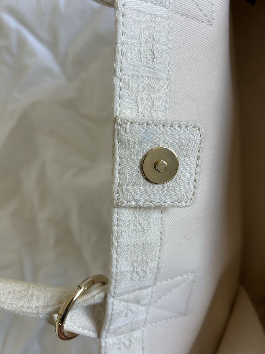 Sandro Borse da donna: Sandro Paris Tote Bag weiss – Usato da Aeugst am Albis venduto da schatzkistee 8