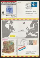 Ballon USA 1962 Berlin Berlin  Luftpost