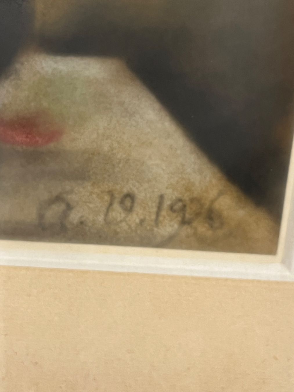 Dipinti: a. v. monogrammiert Original Gemälde – Usato da Basel venduto da PAUL_ART 5