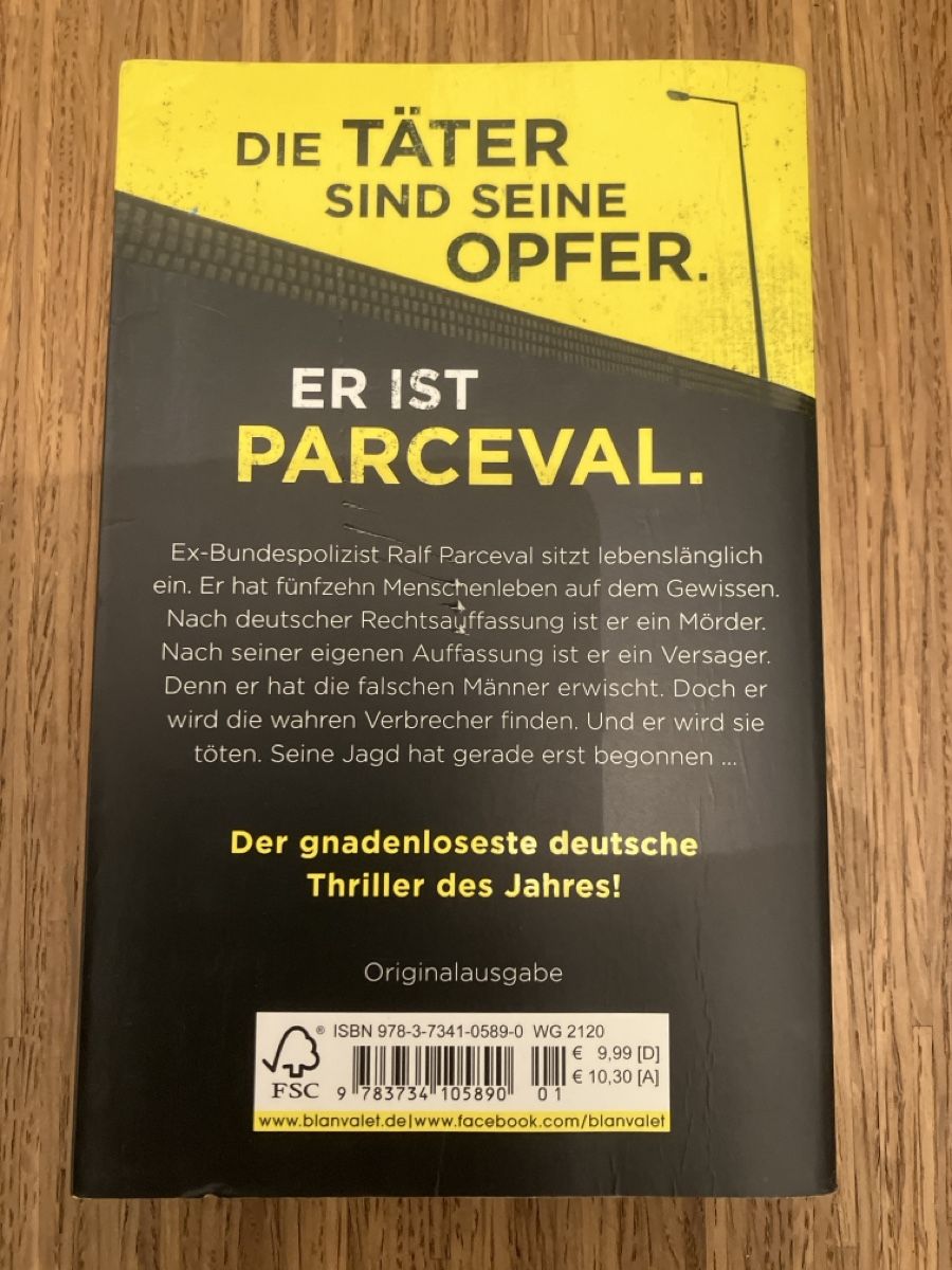 Libri: Buch Parceval von Chris Landow – Usato da Ruggell venduto da VegasGirl 1