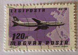 Briefmarke aus Ungarn gestempelt