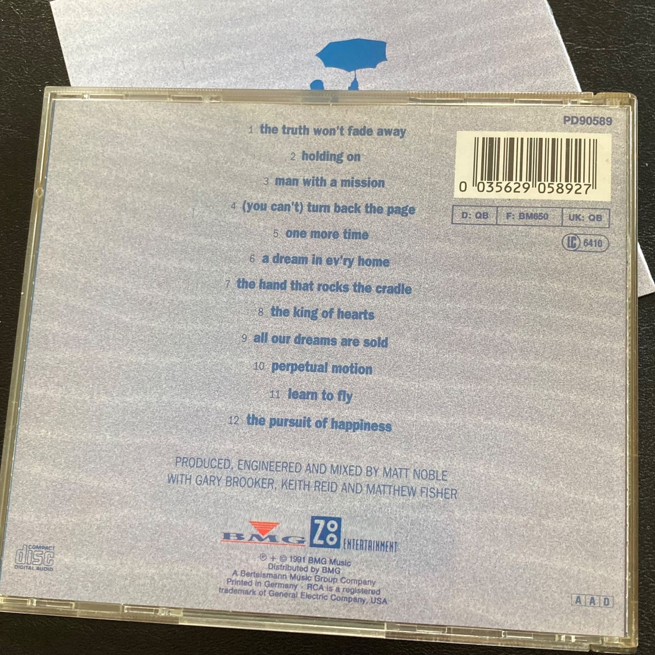 CD: Procol Harum - The Prodigal Stranger – Usato da Bern venduto da Ntsamina 1