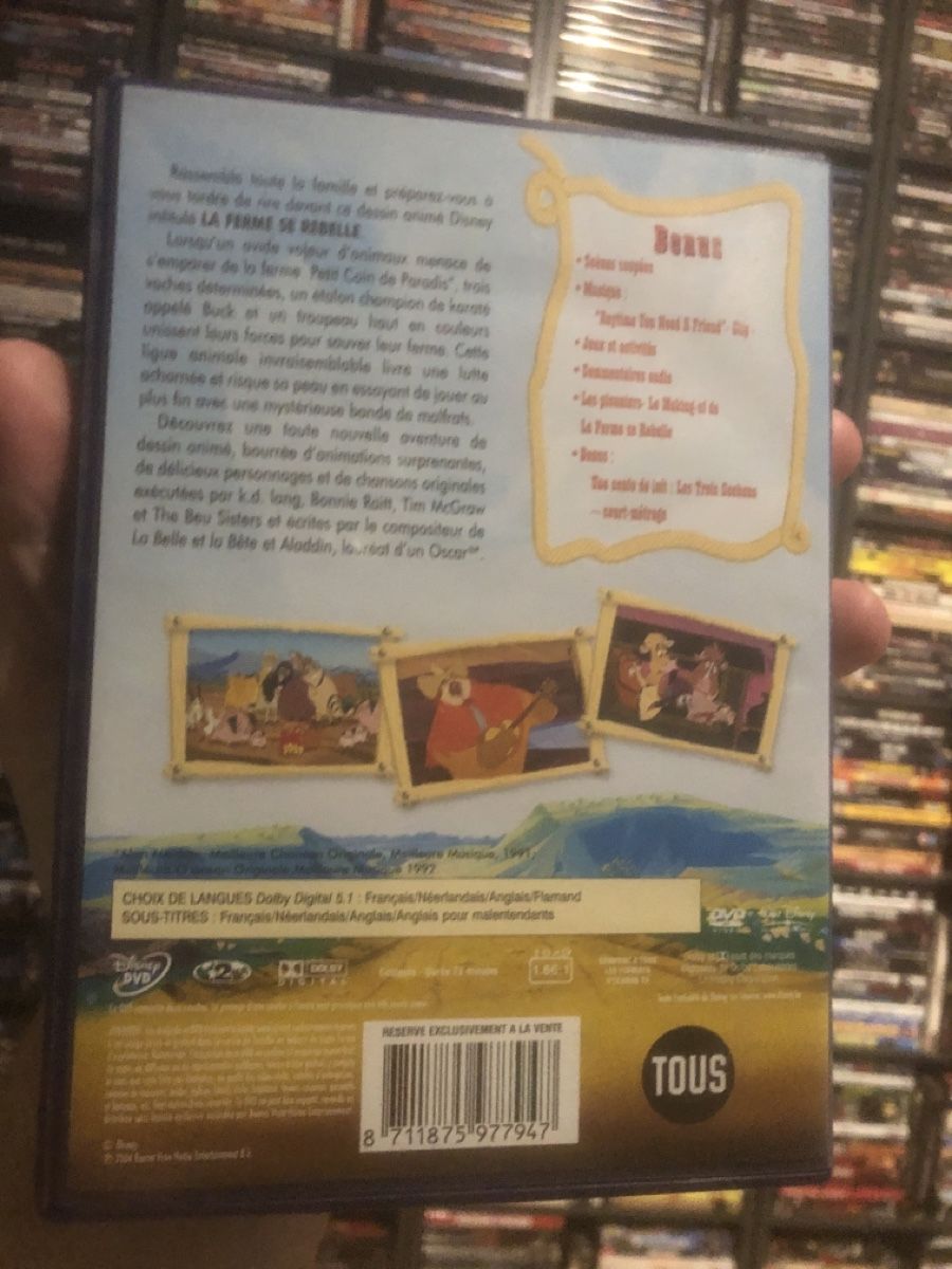 Tous les DVDs: La Ferme de Rebelle - dvd – D'occasion à Lausanne par fransadpop 1