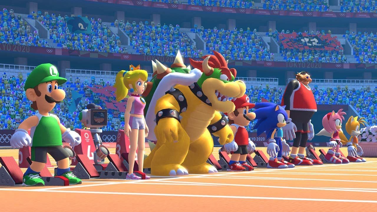 Nintendo Giochi: Mario & Sonic bei den Olympischen Spielen - Nintendo Switch – Usato da Volketswil venduto da cinephilia 1