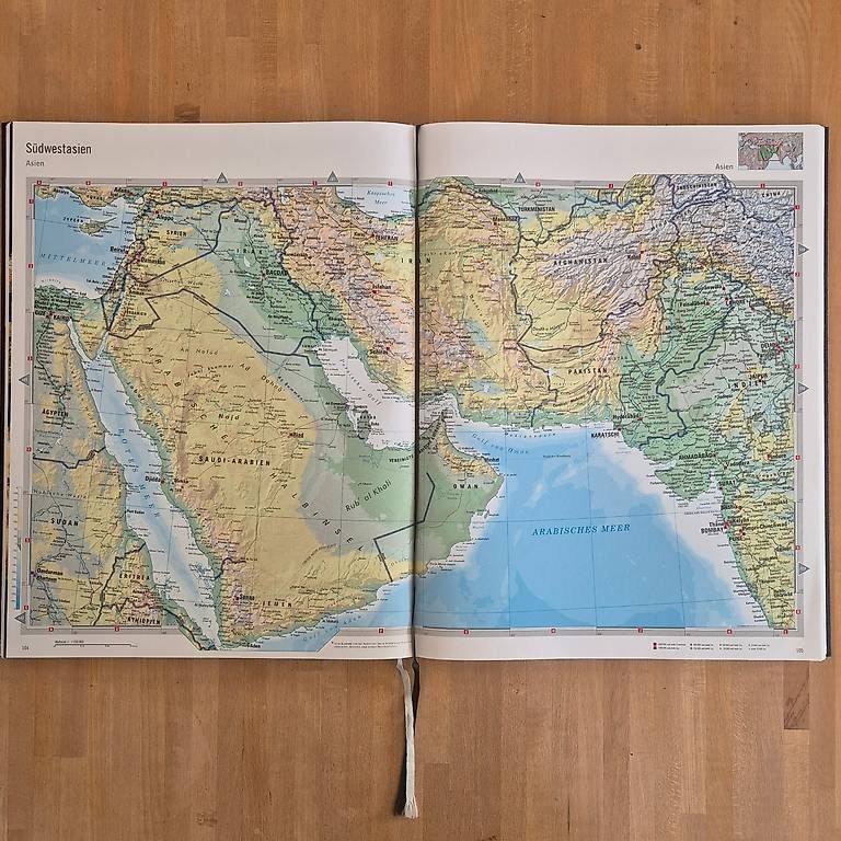 Libri: Weltatlas Grossformat – Usato da Zürich venduto da Lector8 1