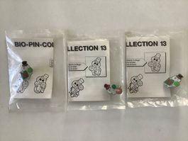 Bio Pin Collection 13, seltene Winter-Sammelstücke!