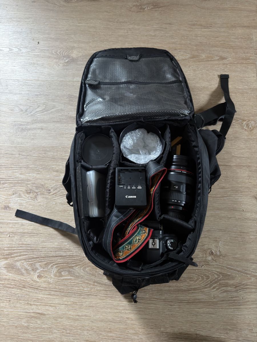 Canon Fotocamera: Canon EOS 5D Mark II Set mit Objektiv und Rucksack – Usato da Winterthur venduto da subtill 1