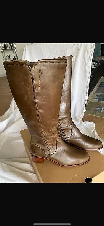 Scarpe da donna: Vintage Lederstiefel Marke Timberland – Usato da Aeschi SO venduto da sim_sp26 2