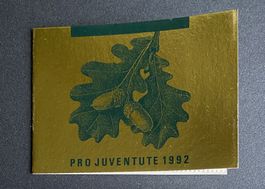 Pro Juventute-Markenheftchen 1992 / 93 postfrisch