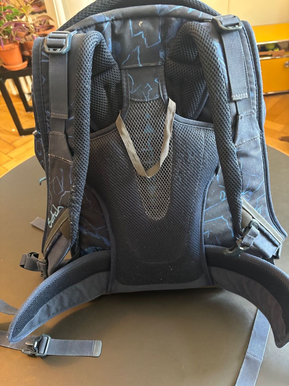 Rucksäcke: Schulrucksack Satch blau gemustert guter Zustand – Gebraucht aus Zürich von MariAngeles 1