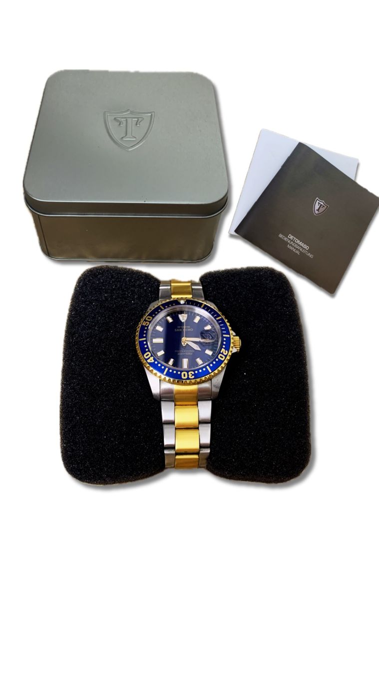 De Tomaso Uhren: Uhr DETOMASO Automatic  Model SAN REMO – Gebraucht aus Basel von Budas
