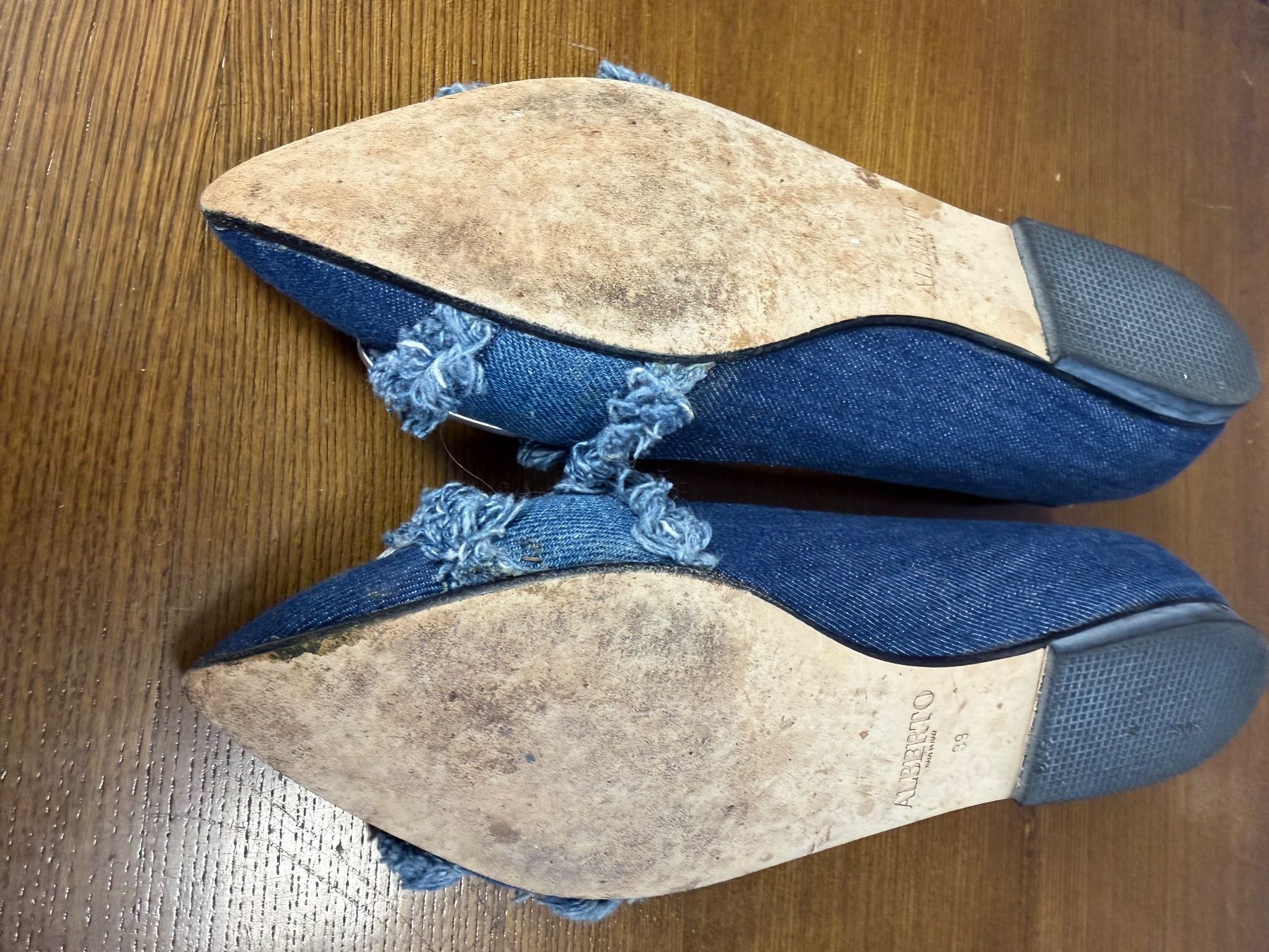 Scarpe da donna: Denim Schuh – Usato da Küssnacht venduto da Flowerlady 2
