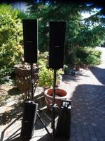 Bose Gesangsanlage  mit Mikrofon und Stativen