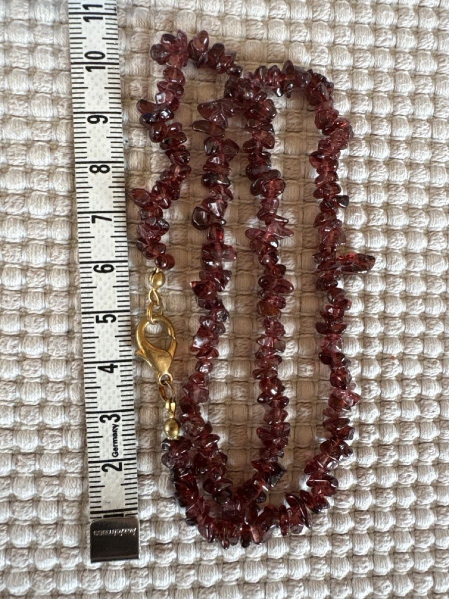 Catenine: Kette aus Granat – Usato da Rümlang venduto da SchumBru10 1