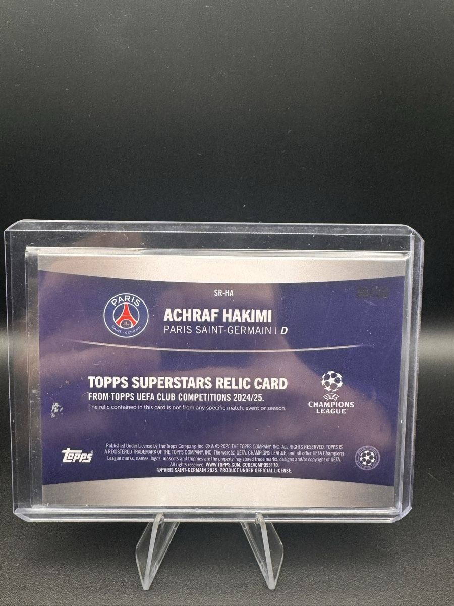 Topps Cartes à collectionner: Topps Achraf Hakimi Patch 20/25 – D'occasion à Wabern par minfaya 1