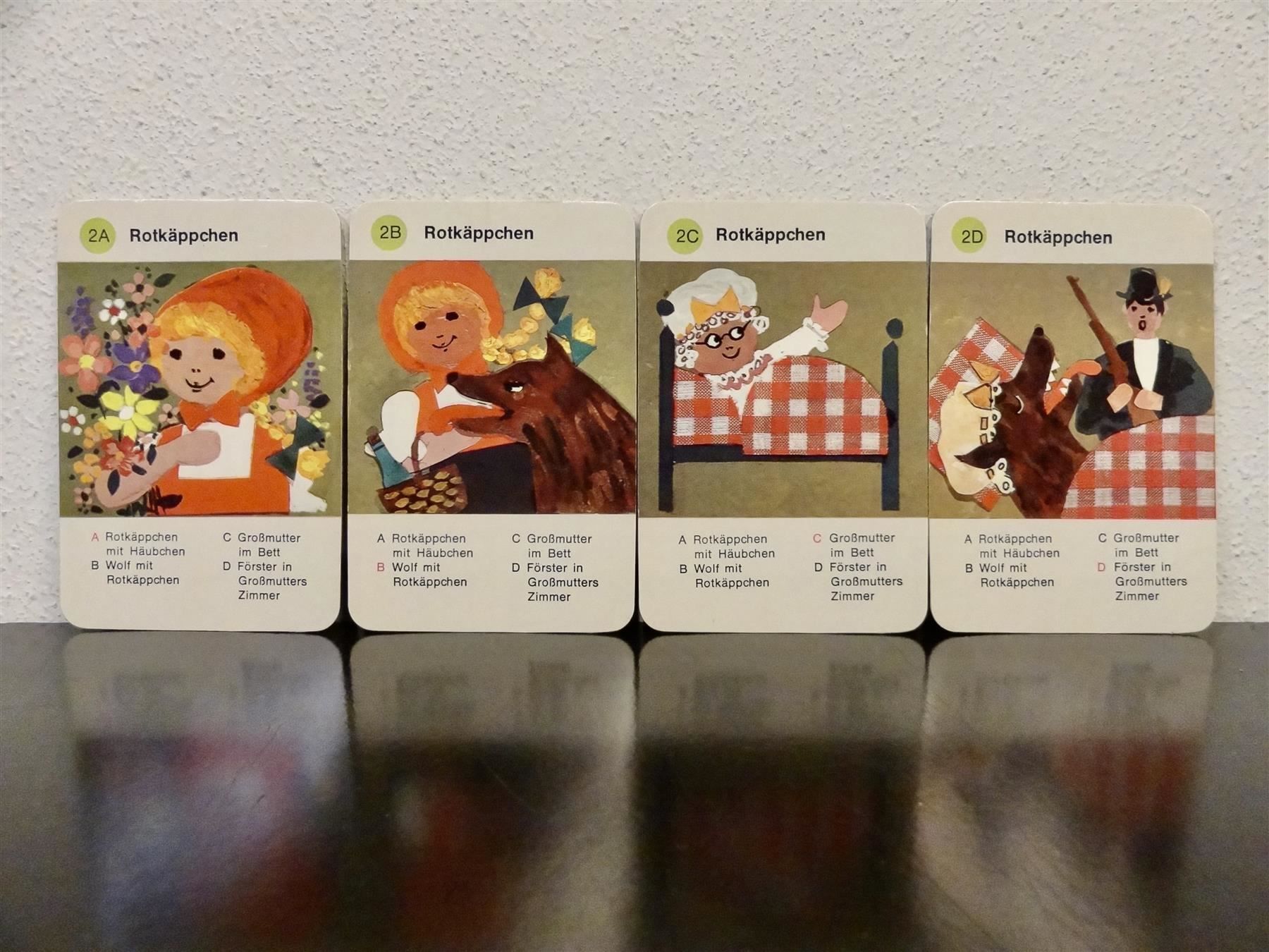 Giochi: schönes altes Quartett MÄRCHEN – Usato da Kerzers venduto da wisaundso 4