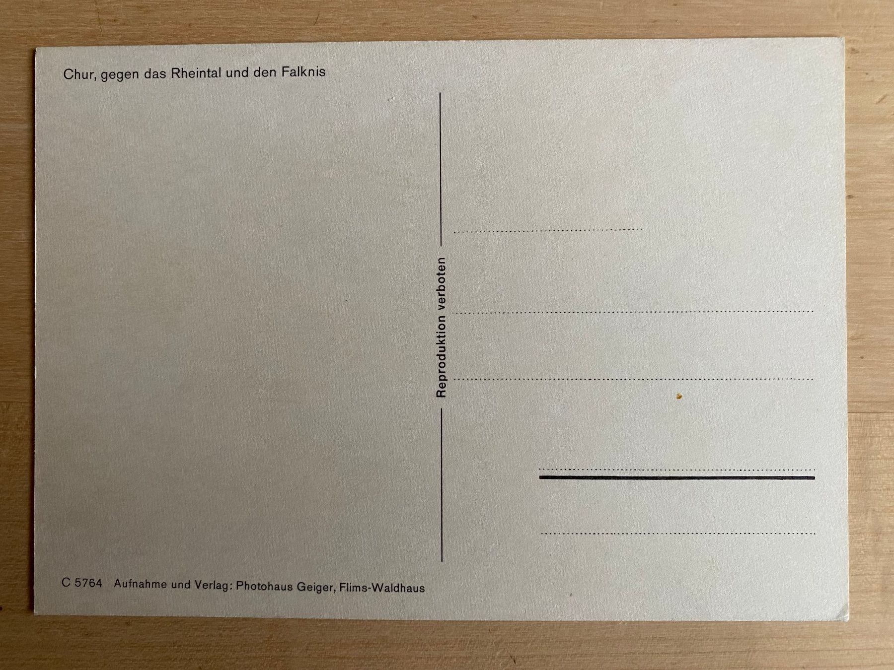 Cartoline postali: AK Chur - Blick gegen das Rheintal GR – Nuovo (secondo la descrizione) da deitingen venduto da popcorn02 1