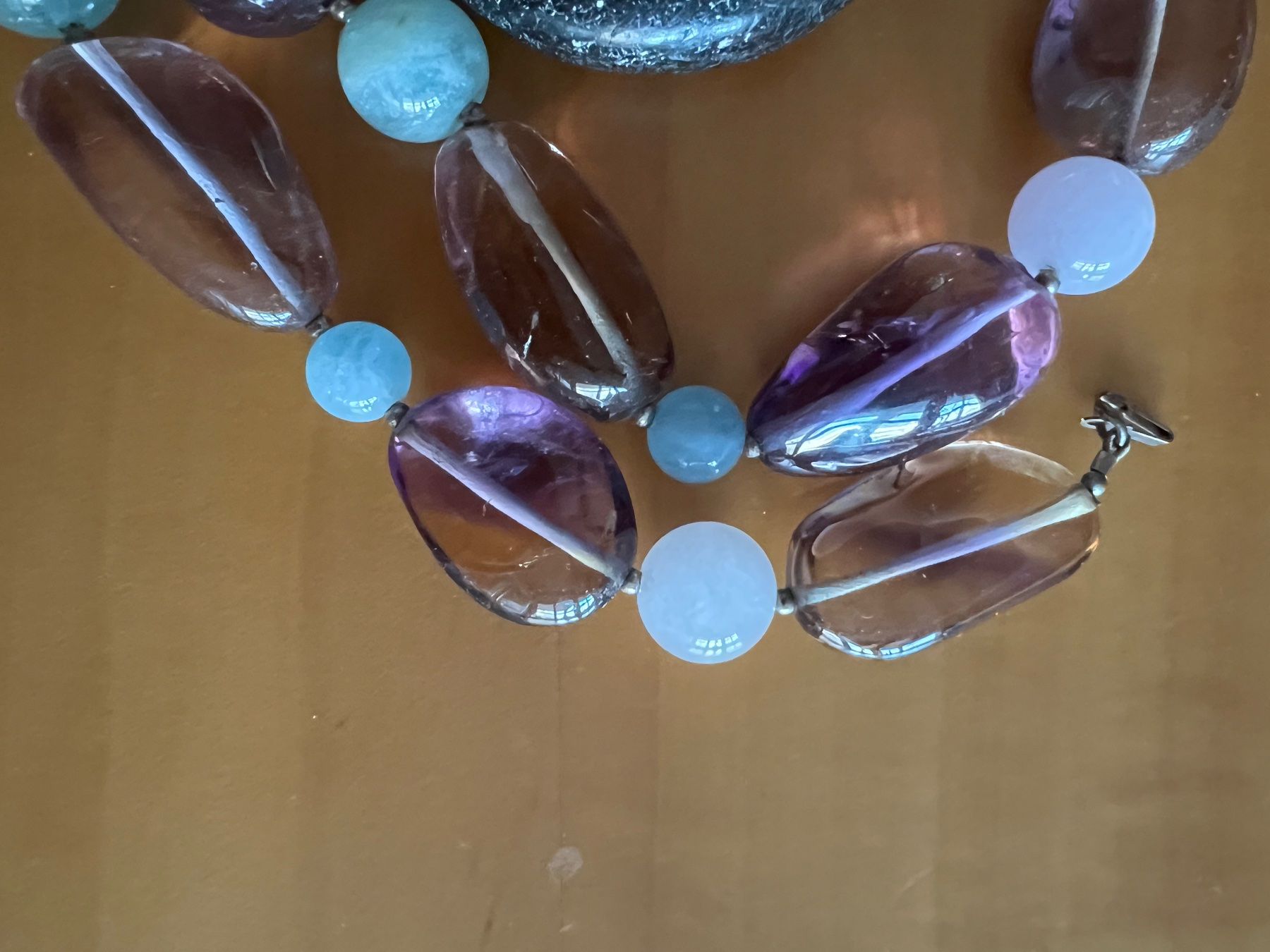 Catenine: Amethyst Halskette – Usato da Remigen venduto da Orlana7 3