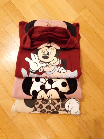 3er Set "Minnie Maus" Pullover, Grösse 98/104