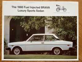 FIAT Brava 131 Mirafiori 1980 Prospekt brochure Canada