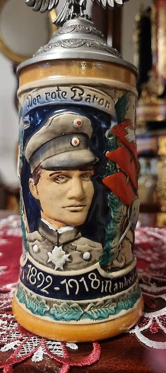 Contenitori & Simili: Limitierter Bierkrug, Der rote Baron – Usato da Kaufdorf venduto da Nati-Nati 4