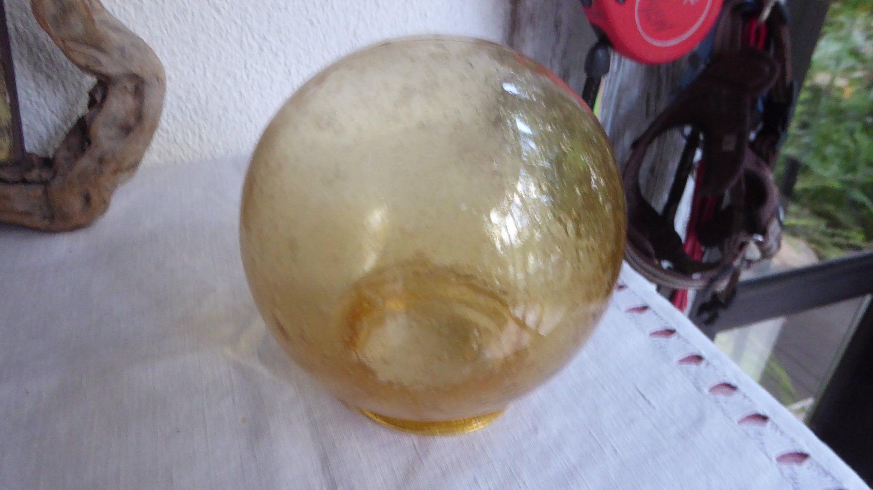 Paralumi: Vintage Lampenschirm Glas – Usato da Sargans venduto da Benziner