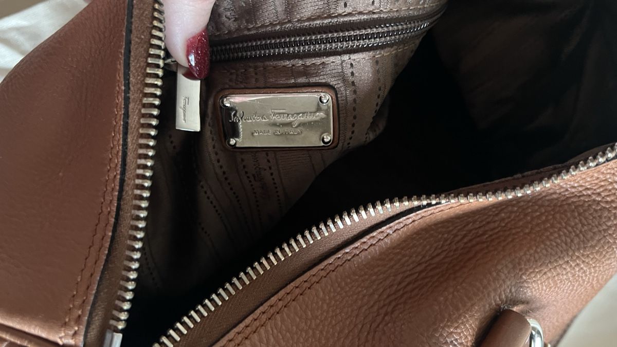 Salvatore Ferragamo Borse da donna: Ledertasche von Salvatore Ferragamo Original – Usato da Schaan venduto da nan_2pg2 3