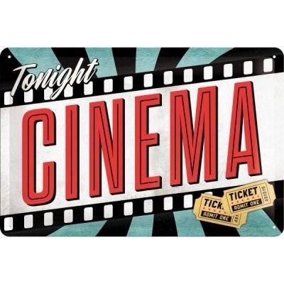 Ecriteaux: Blechschild - Cinema – Neuf avec emballage d'origine à Ennetbürgen par open24shop