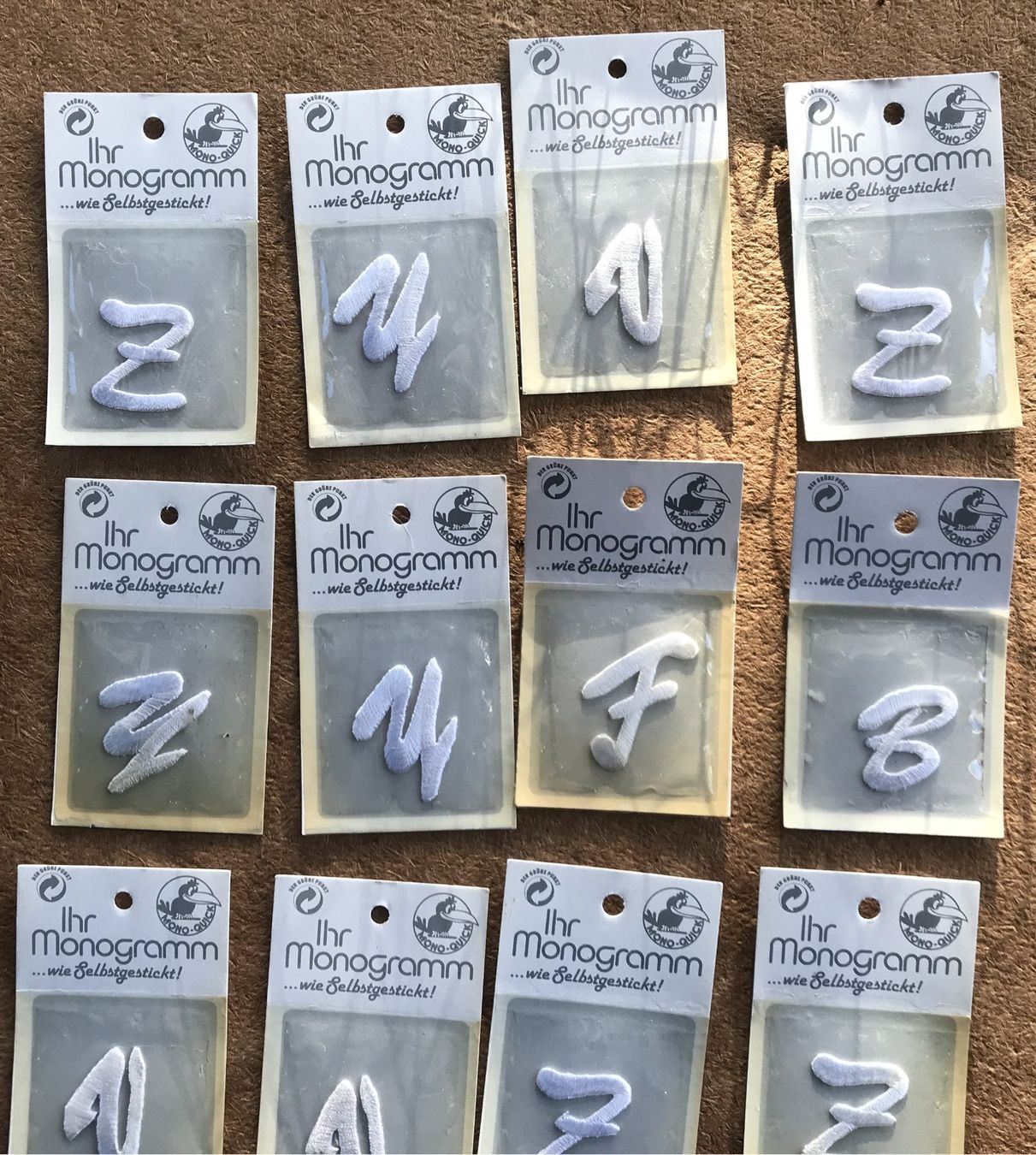 Cercles à broder: LOT MONOGRAMM – Neuf avec emballage d'origine à Ostermundigen par Kari1937 1