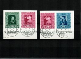 1949 Zusammenhängende Z 1+2, gestempelt