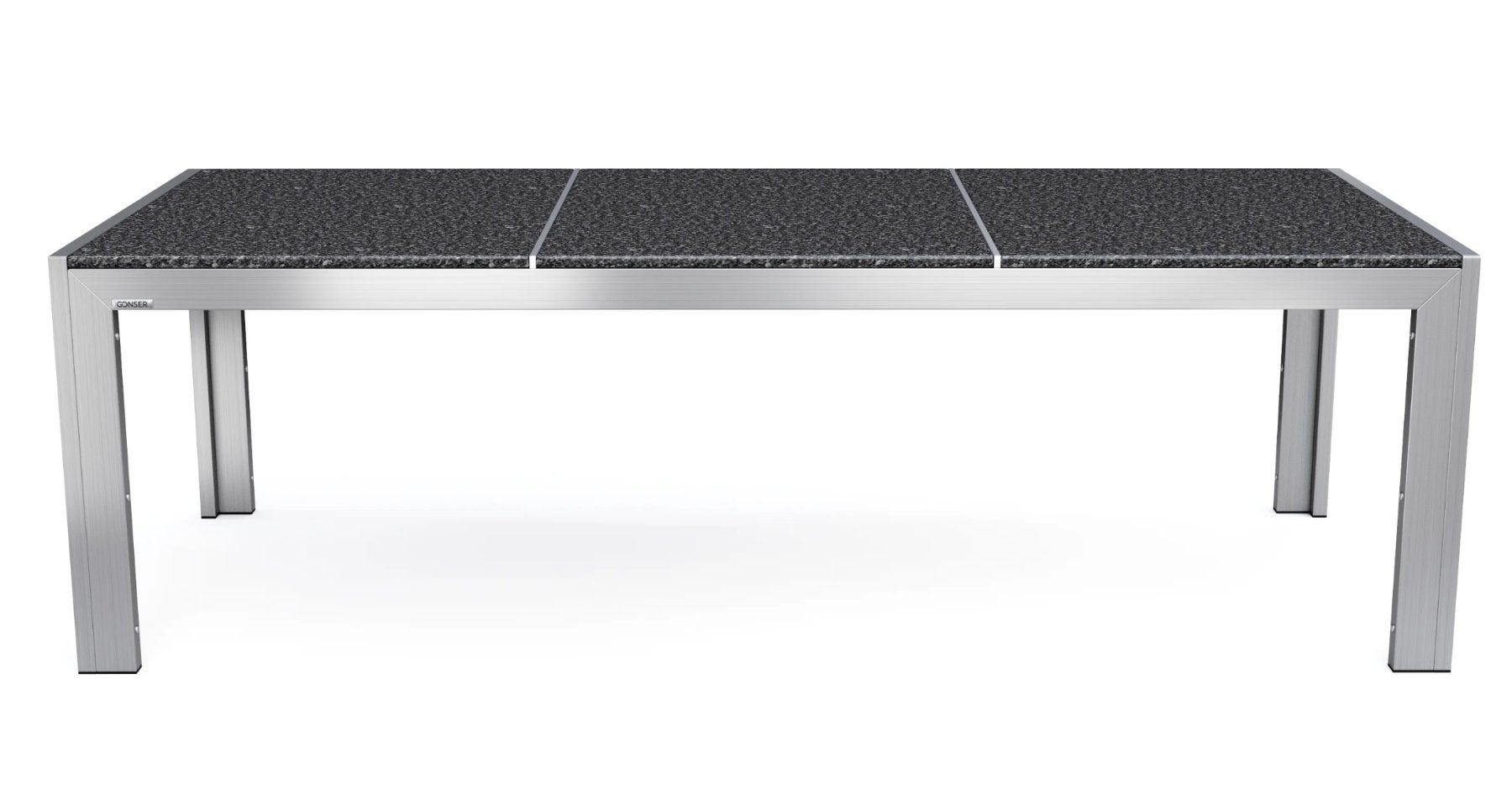Tavoli: Granittisch 220 cm mit Edelstahl - Gratis Versand – Nuovo e nell'imballaggio originale da Kleinwangen venduto da Maluwa_GmbH 1