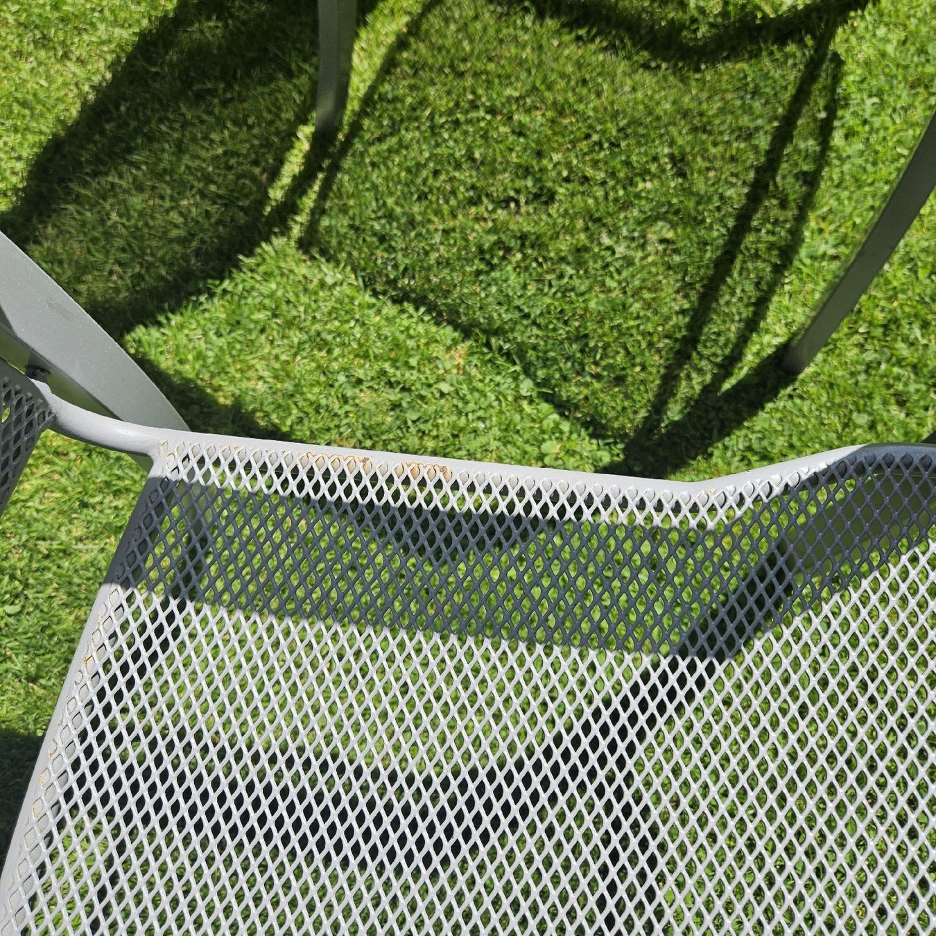 Sedie: 6 robuste Gartenstühle aus Metall  – Usato da Rothenthurm venduto da bianci61 2
