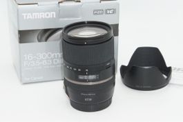 Tamron 16-300mm f/3.5-6.3 di ii vc pzd lens + UV Filter -TOP