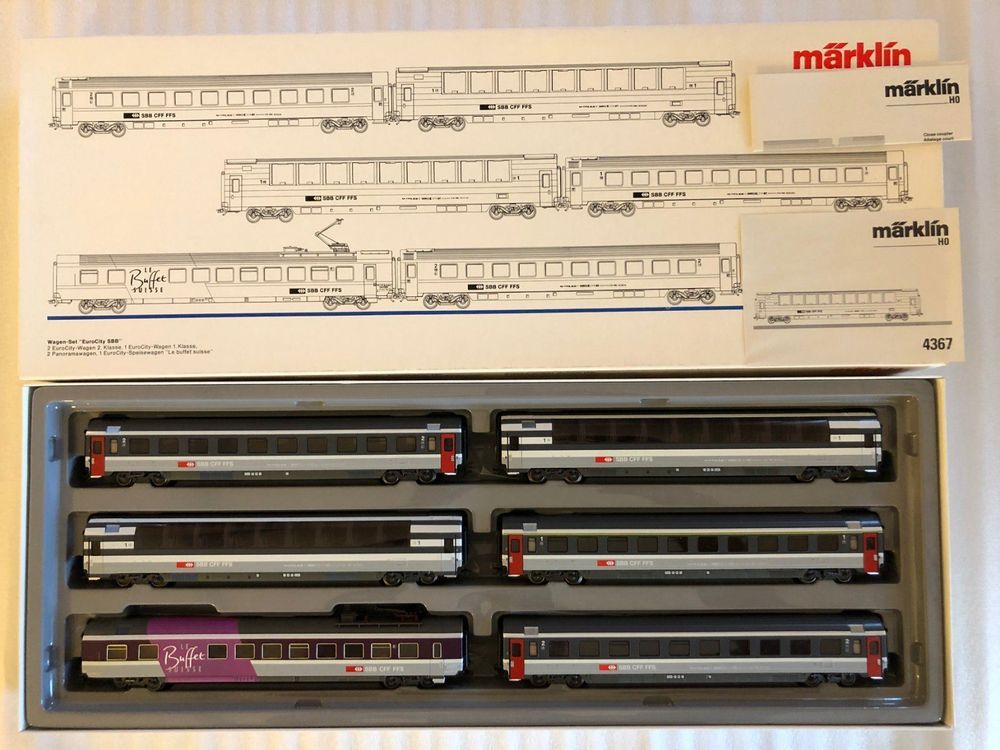Märklin Wagenset EuroCity SBB 4367 | Kaufen auf
