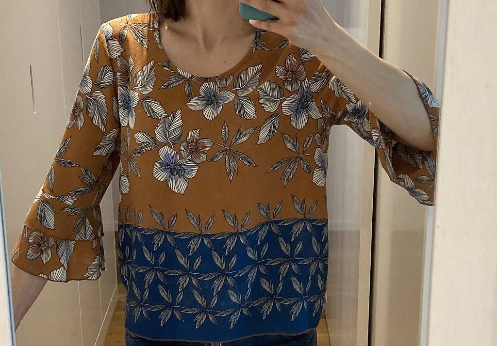Camicette: Sommer Bluse / Shirt Gr. S/M – Usato da Winterthur venduto da Rawille