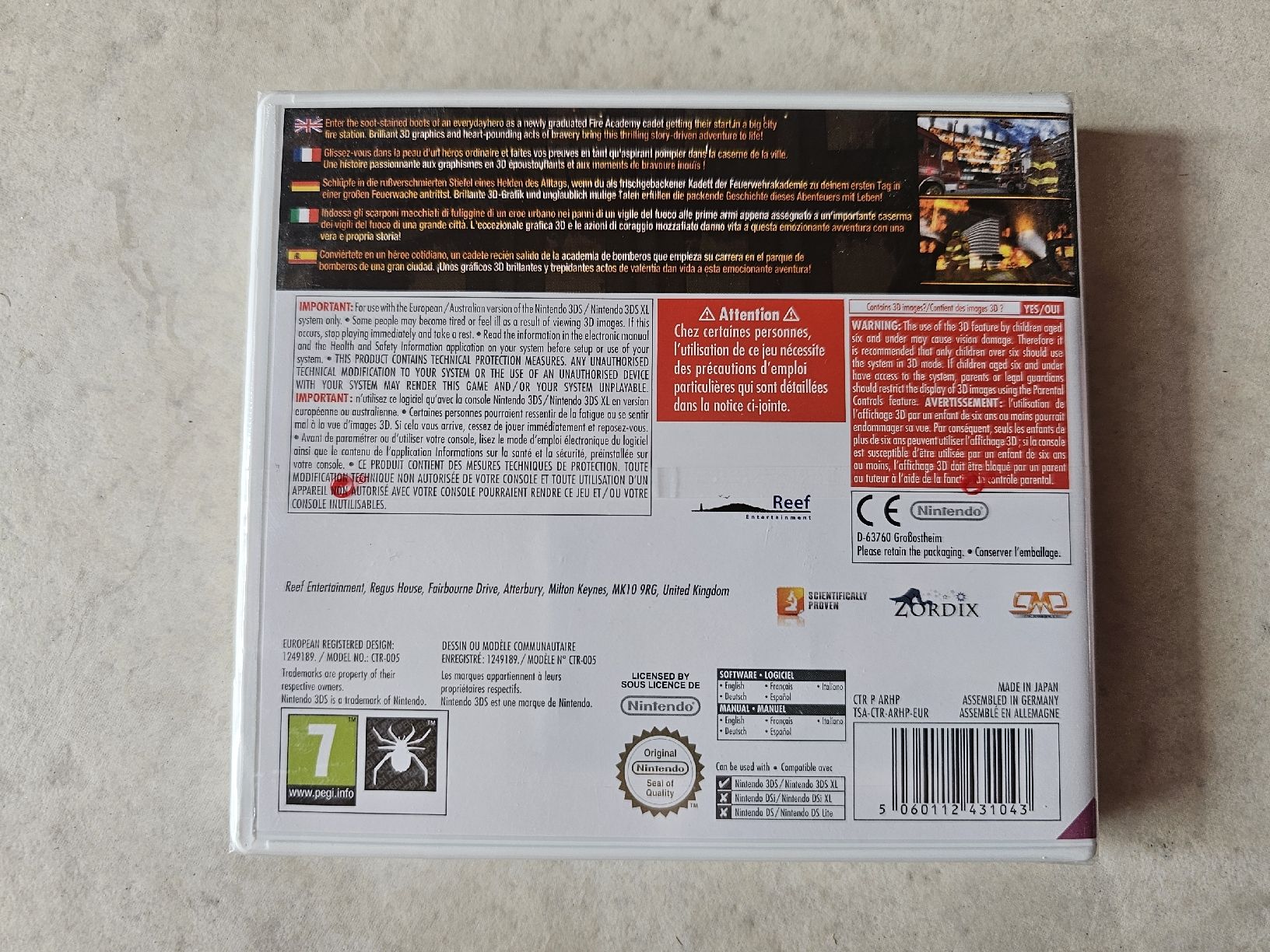 Nintendo Giochi: Firefighter 3D  /  Fabrikneu – Nuovo e nell'imballaggio originale da Schneisingen venduto da backstore24 1