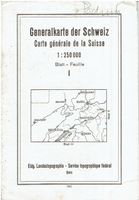 Generalkarte der Schweiz, Blatt 1, 1945