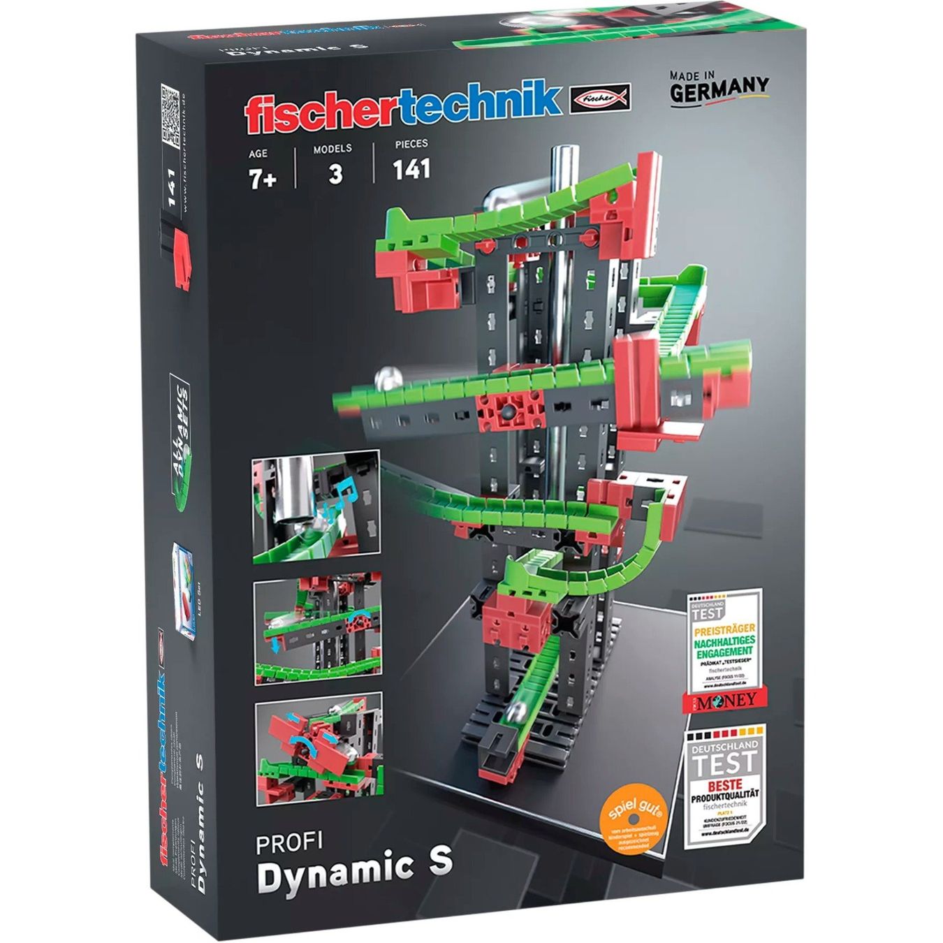 Fischer Giocattoli: fischertechnik Dynamic S, Kugelbahn – Nuovo e nell'imballaggio originale da Oensingen venduto da Liquidations-Shop
