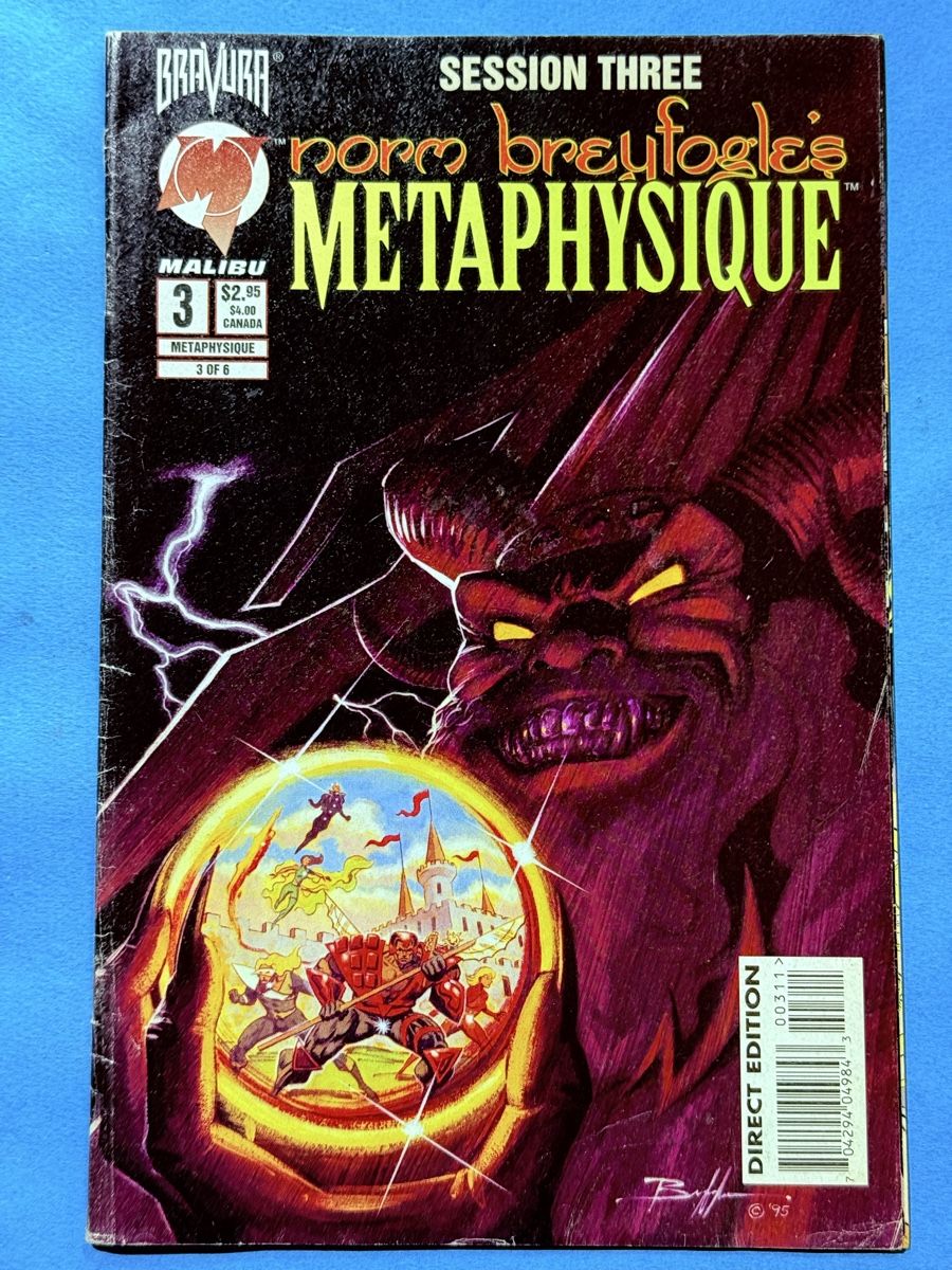 Fumetti: Metaphysique Comic #3 Malibu 1993 Norm Breyfogle – Usato da Zuerich venduto da SonderArt-Wertgut