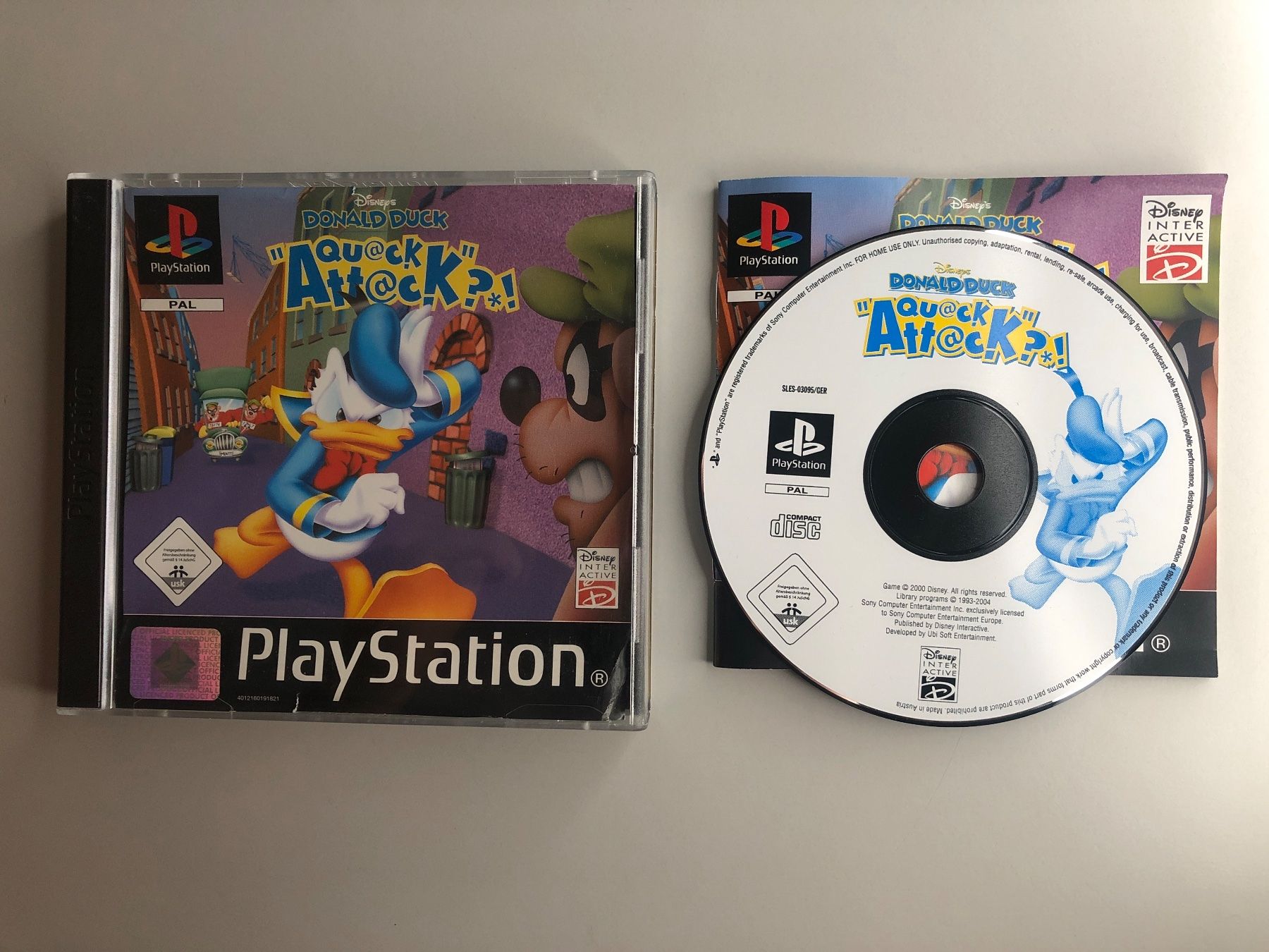 Sony Giochi: Donald Duck Quack Attack?! - PS1 – Usato da St.gallen venduto da taduz