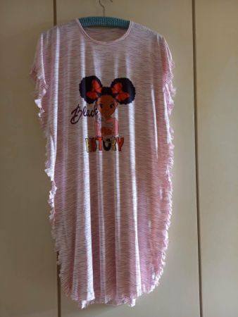 Leichtes Hauskleid/Nachthemd Gr S