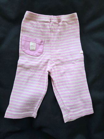 Leggings rayé rose DpaM 18-24 mois 80 - 86 cm