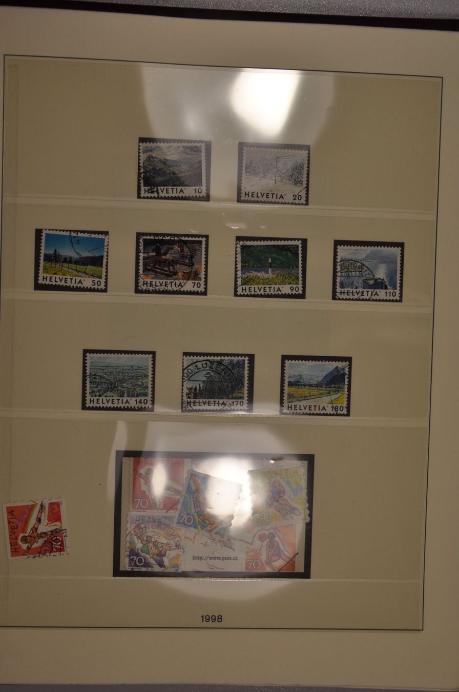 Tutti i francobolli: Sammlung Schweiz 1991-2003 meist gestempelt – Usato da Wolfhalden venduto da Zinauktion 5
