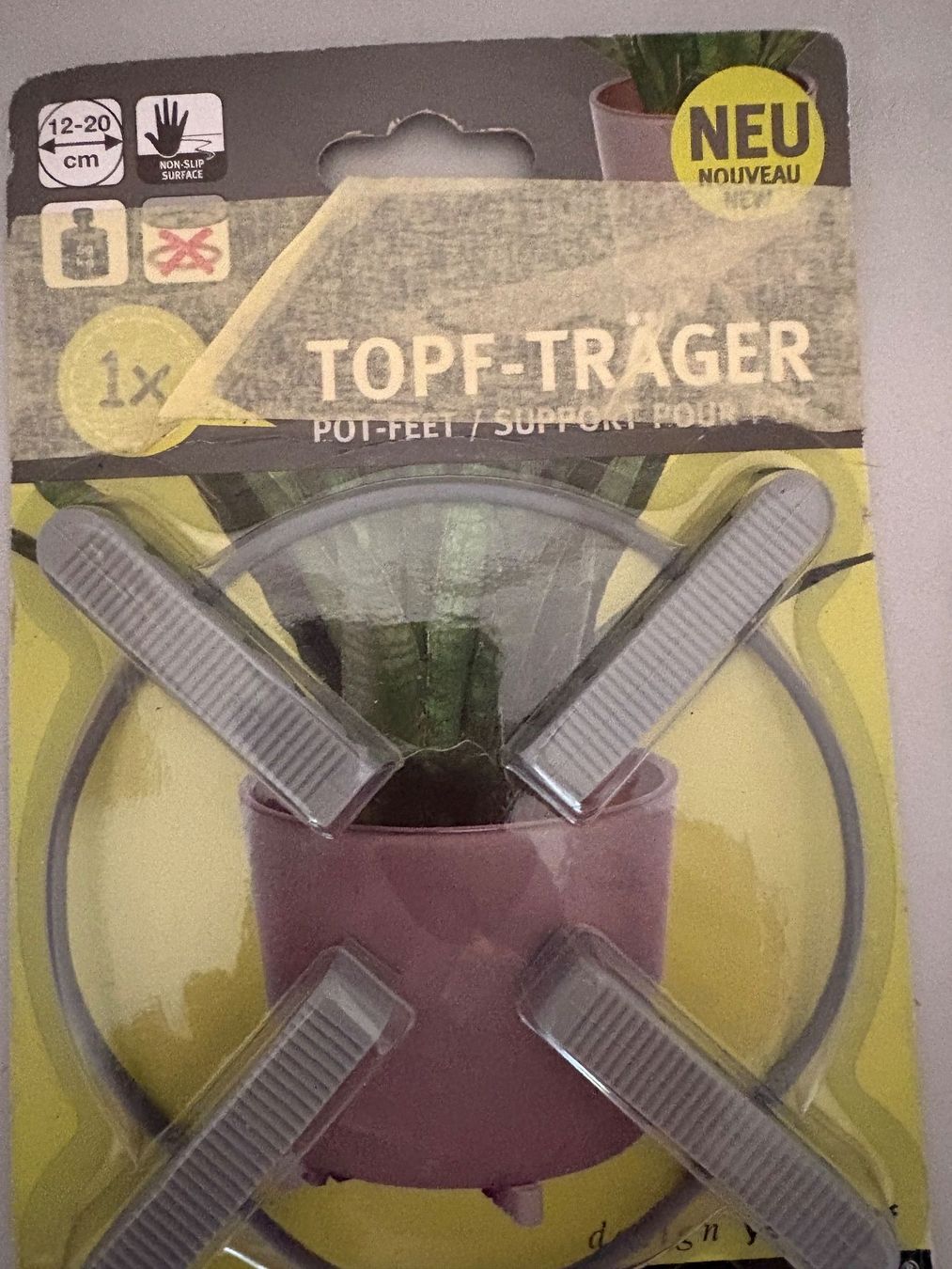 Sottobicchieri: NEU Topf-Träger / Topf-Füsschen / Topfuntersetzer – Nuovo e nell'imballaggio originale da Zürich venduto da triangular 1